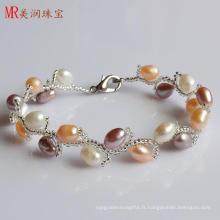 Bracelet perle d&#39;eau douce et de mode (EB1509-1)